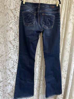 Silvers Suki Bootcut Mid-Rise Dark Denim Jeans